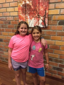 Rachel and Abbie